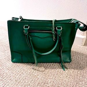 Rebecca Minkoff Emerald Green Leather Tote